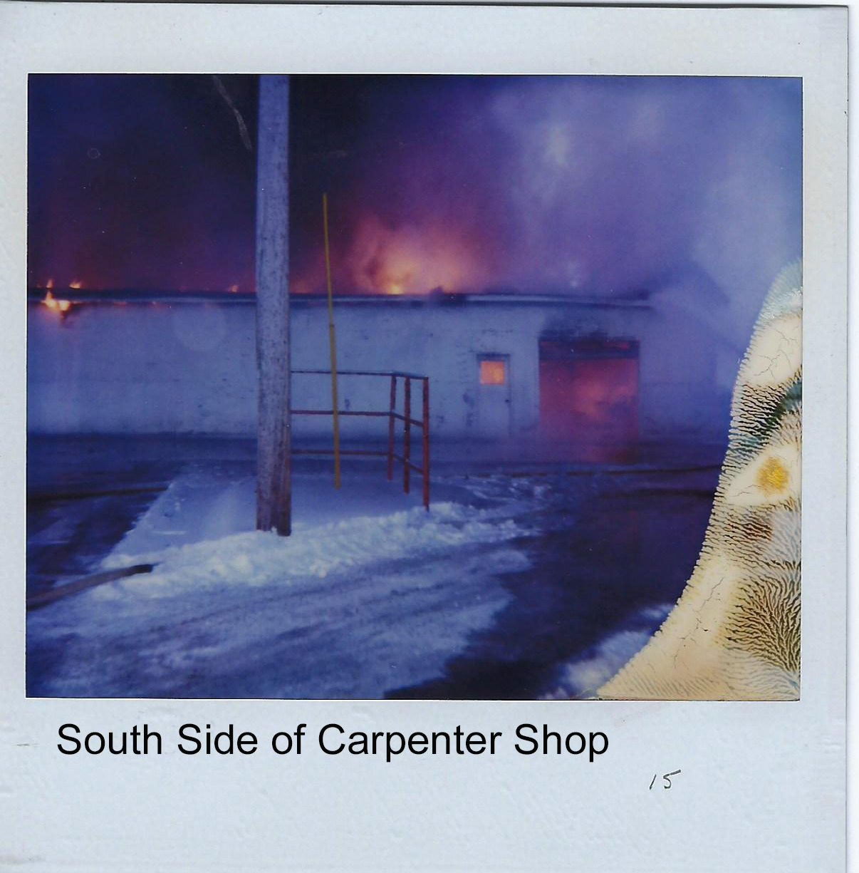 South side of Carpenter Shop