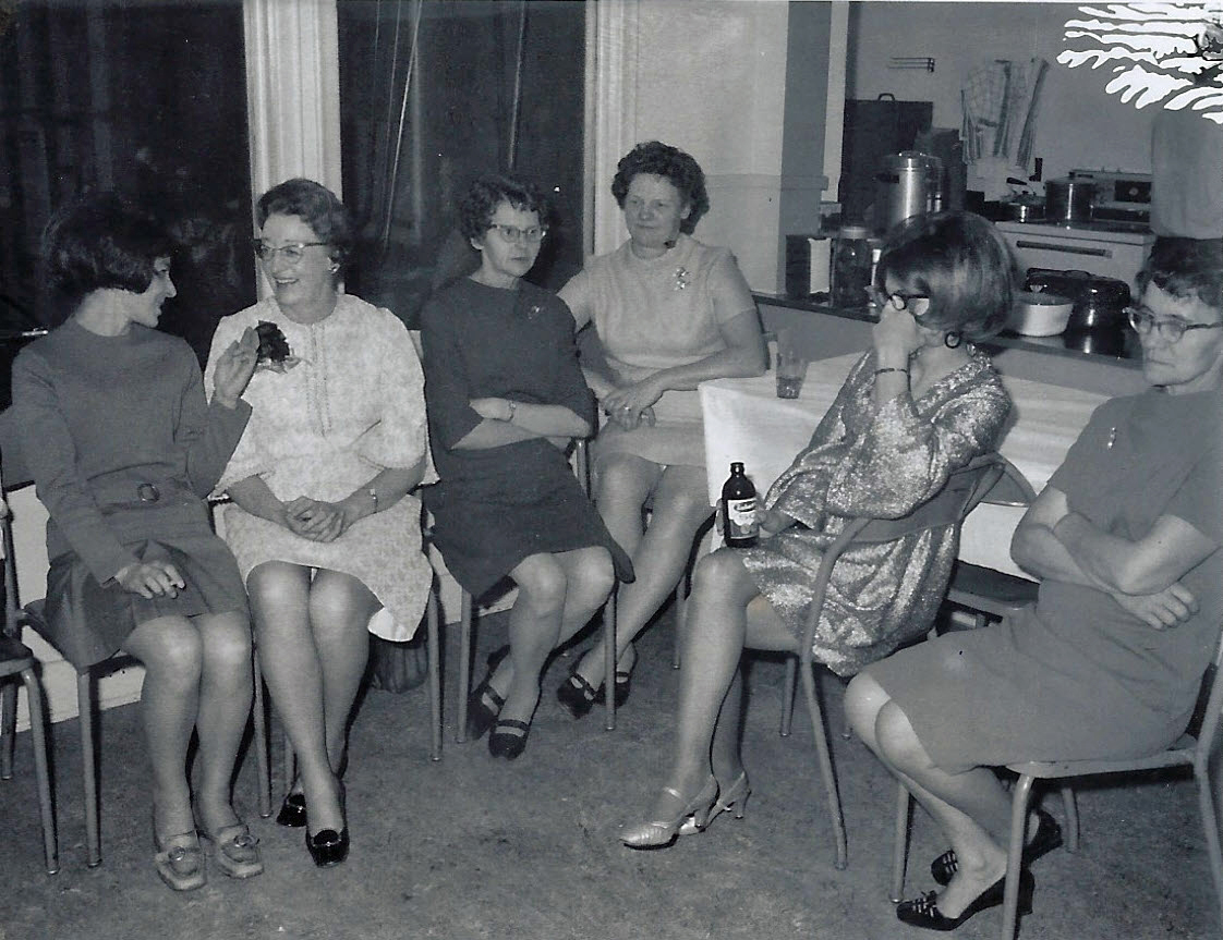 Ladies gathering 1969