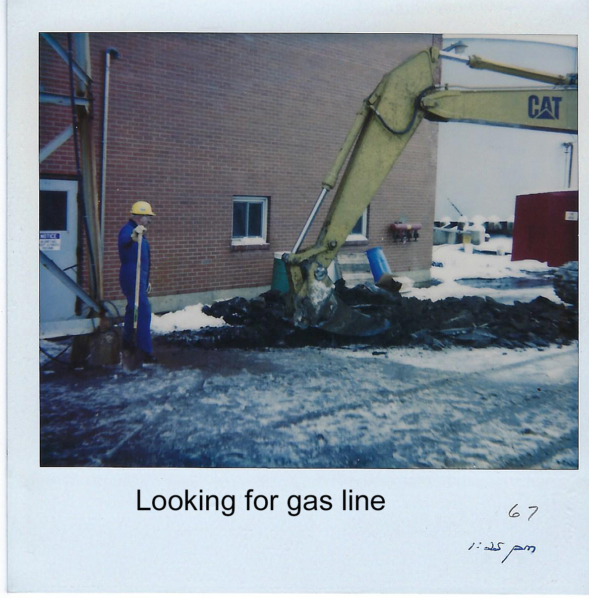 Looking for Gas Line